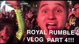 WWE 2019 ROYAL RUMBLE VLOG PART 4!!