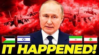 Russia Just Launched Warplanes At Israel In Support Of Iran, Lebanon & Palestine!