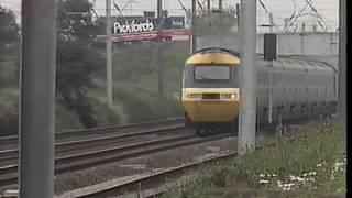 Electrification of the ECML through Durham Station 1980s