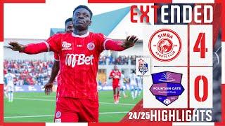   | LIGI KUU YA NBC | SIMBA  SC {4} VS FOUNTAIN GATE FC {0}