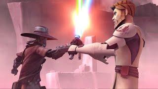 Obi-Wan & Quinlan Vos vs Cad Bane [4K HDR] - Star Wars: The Clone Wars