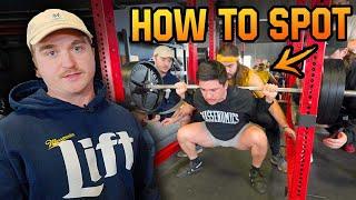 How to Spot the Bench Press & Squat - The Correct Way!