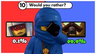 Would You Rather: Ninjago Edition