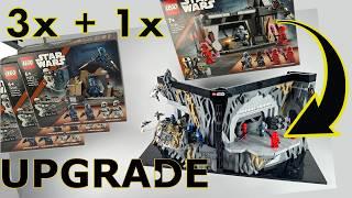 LEGO STAR WARS - Paz Vizsla and Moff Gideon Battle - REVIEW SPEEDBUILD MOC STOP MOTION - 75386