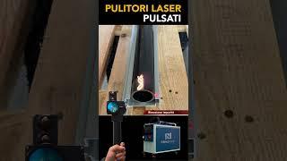 Laser rimozione ruggine su tubi in acciaio