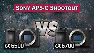 Sony a6700 vs a6500 - Full Camera Comparison and Astrophotography / Low-Light Tests