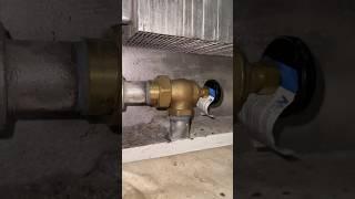 Steam radiator banging fix and valve replacement #clients