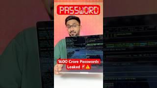 Your Apple, Meta, Google Passwords LEAKED️ Itha panunga first