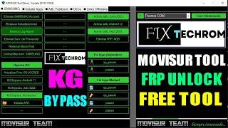 Movisur New Unlocking Tool 2024 | Bypass KG Lock | Samsung Accounts Permanently Disable | Bypass FRP