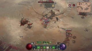 Diablo 4 Season of Blood PvPUndying Rogue head on clash battle against Bleed Barbarian