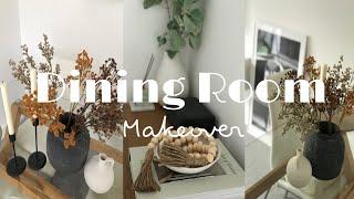 Spring Decorate With Me || Dining Area Refresh || Minimal & Neutral || Dining Room Makeover 2024