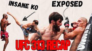 UFC 313 Pereira vs. Ankalaev Full Event Recap MY REACTION