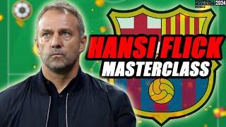 Unlock Hansi Flick's Game-Changing Barcelona Tactic! | FM24 Mobile Tactics