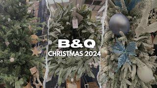 B&Q CHRISTMAS TREES  AND DECORATIONS 2024