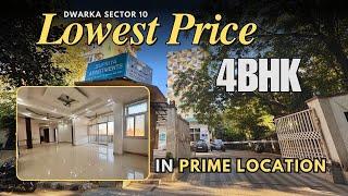 Lowest Price 4BHK Flat for sale | Dwarka Sector 10 | #4bhk #dwarka #home #apartmentforsale #4bhkflat