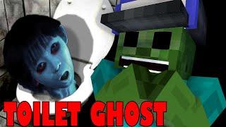 GHOST AT TOILET SCARY STORY - MINECRAFT ANIMATION