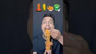 Yummy Yummy #eatingchallenge #funny #bikueating #mukbang #bikramphuyal #ramen #jelly #kurmure