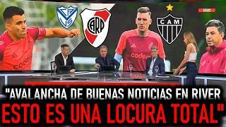 ¡IMPACTO URGENTE! ALINA ENTUSIASMA CON LAS ULTIMAS NOTICIAS DE RIVER VS VELEZ Y ATLETICO MINEIRO