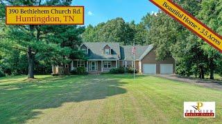 (𝐒𝐎𝐋𝐃) Premier Realty Group Feature Listing: 390 Bethlehem Church Rd • Huntingdon, TN