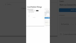You have to use this #notion feature!! 