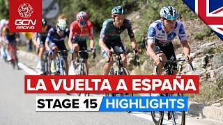 A Day Of Attrition Before The Final Rest Day! | Vuelta A España 2023 Highlights - Stage 15