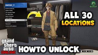 How To Unlock The Frontier Outfit - All 30 Ship Wreck Locations Guide | GTA Online