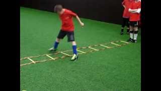 Football training by David Sullivan of Stockport Football Academy Football training - Video 5