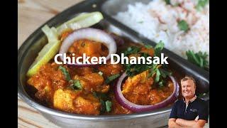 Chicken Dhansak (BIR) Curry House Portion