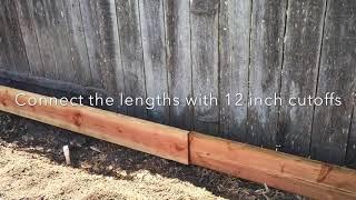 Cheap and Easy Retaining Board