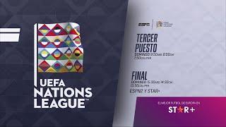 Países Bajos VS. Italia/Croacia VS. España - UEFA Nations League - 3er Puesto y FINAL - ESPN2 PROMO