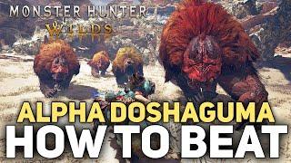 How To Beat Alpha Doshaguma Hunt (Dual Blades Solo) Monster Hunter Wilds