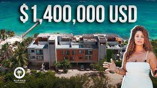 Inside a Stunning Ocean View Apartment in Tulum/ $1,4M USD with private beach!