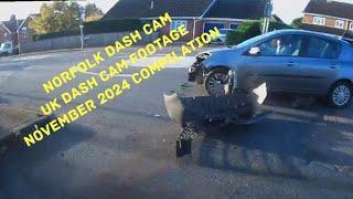 UK Dash Cam Footage Compilation November 2024 | Dangerous Driving | Crashes | Dodgy Drivers | UKDCF