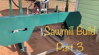 Building My Own Sawmill From Scratch! [[Bandsaw Mill Part 3]]