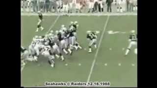 Bo Jackson Raider Nation 1988 Football Season