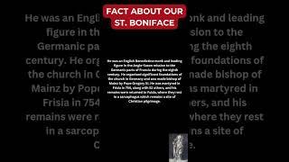 Saint of the Day | June 5 | St. Boniface #catholicsaints