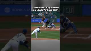 Fastball is right down the middle for ball #baseball #sports #baseball #trending #shorts #wow #short