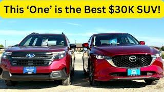 2025 Mazda CX-5 vs. 2025 Subaru Forester | Comparison Review