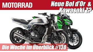 Neue Honda CB 1000 Bol d’Or und Kawasaki Z 900 oder Z 1000 für 2025? | Motorrad Wochenrückblick #138