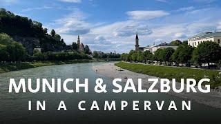 MUNICH & SALZBURG in a CAMPERVAN | VAN LIFE Europe Road Trip through Germany & Austria