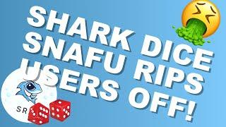 Shark Dice Fail Rips Users Off!  Shark Tron Complaints!