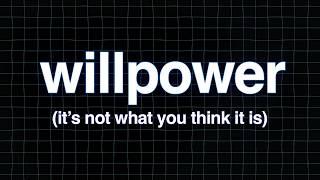 4 Secrets to Get More WIllpower (that you've never heard before)