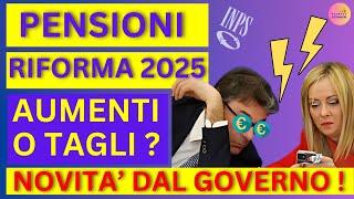 Rivalutazione Pensioni 2025: Aumenti, Tagli e Riforme in Arrivo!