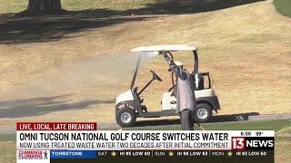 Omni National in Tucson begins using treated waster water for course