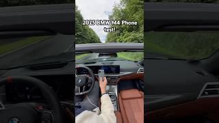 2025 BMW M4 Competition LCI PHONE TEST! Launch Controll!