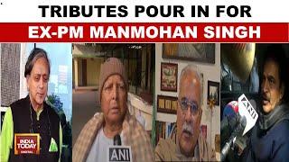 Former PM Dr. Manmohan Singh Passes Away: Leaders Pay Tribute To 'Gentle Giant' | India Today News