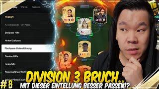 DIV 3 RIVALS BRUCH..  MIT DIESER EINSTELLUNG KANN MAN WIEDER NORMAL PASSEN!?  EAFC 25 RTG#8