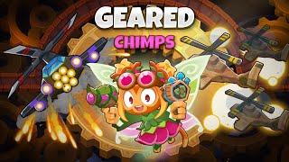 SAFE & EASY Geared CHIMPS Black Border Guide: Commander x Prime (BTD6)