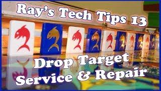 Ray's Pinball Tech Tips #13 - Pinball Drop Target Service / Repair