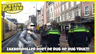 BOEVENSPOTTER -ZAKKENROLLER DOET DE RUG OP RUG TRUC!!! #211